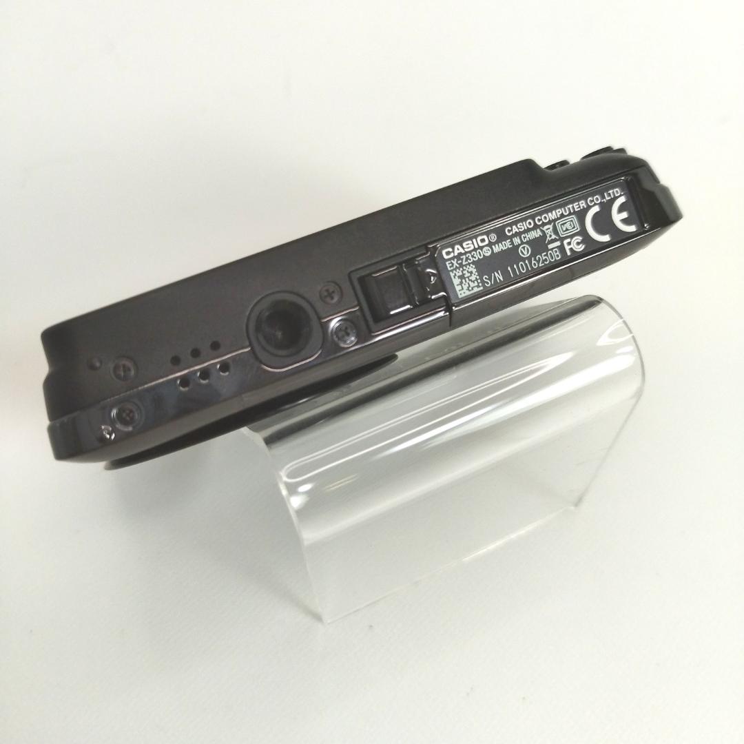CASIO デジタルカメラ EXILIM EX-Z330 ブラック