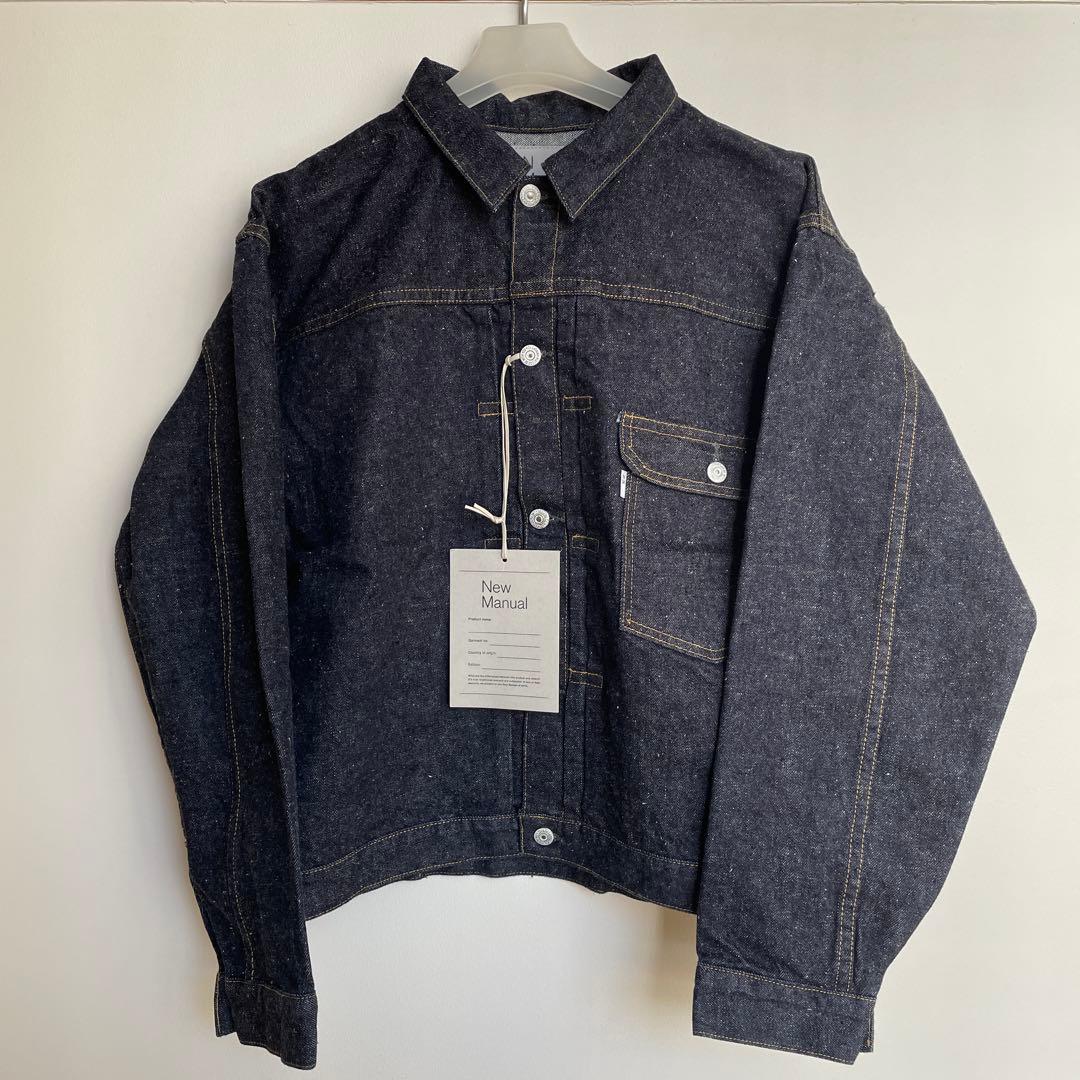 新品 New Manual #001 T-BACK DENIM JACKET