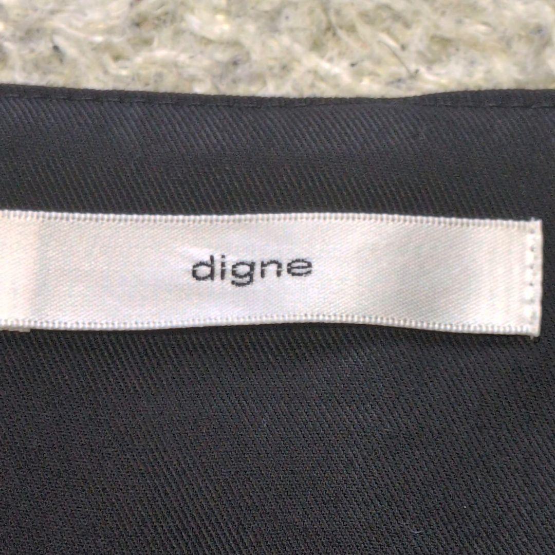 11-50 digne ディニュ ノーカラージャケット　レディース