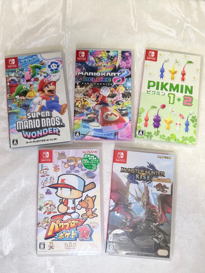 Nintendo Switch ゲームソフト5点(パッケージ版)