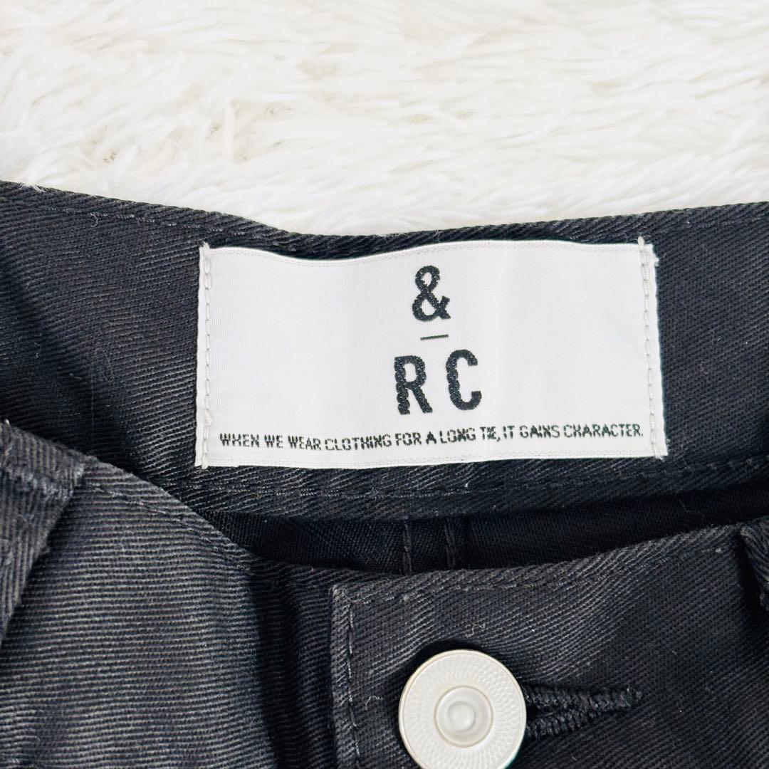 648 カレンソロジー &RC チノカーヴィーパンツ ブラック サイズ40