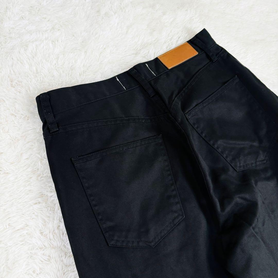 648 カレンソロジー &RC チノカーヴィーパンツ ブラック サイズ40