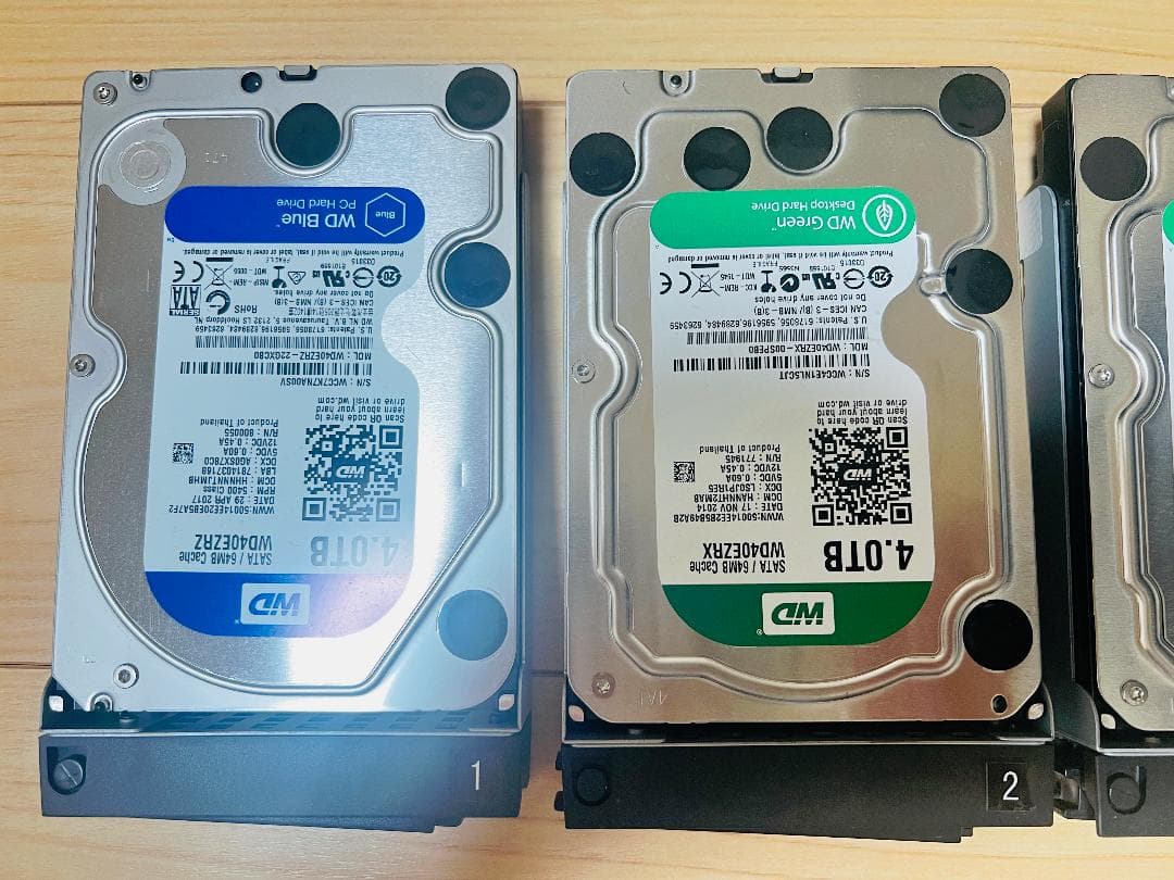 Linkstation LS-QVL5FD 4TB×4=16TB構成