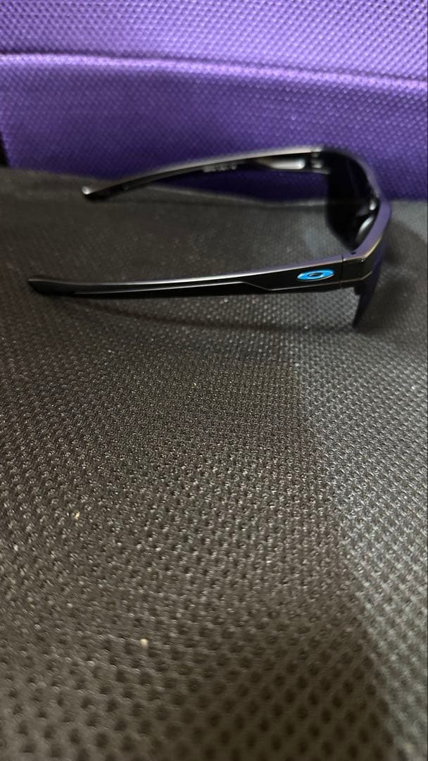 Oakley スポーツサングラス ブラック/ブルー