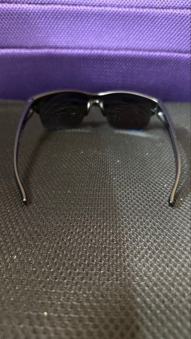 Oakley スポーツサングラス ブラック/ブルー