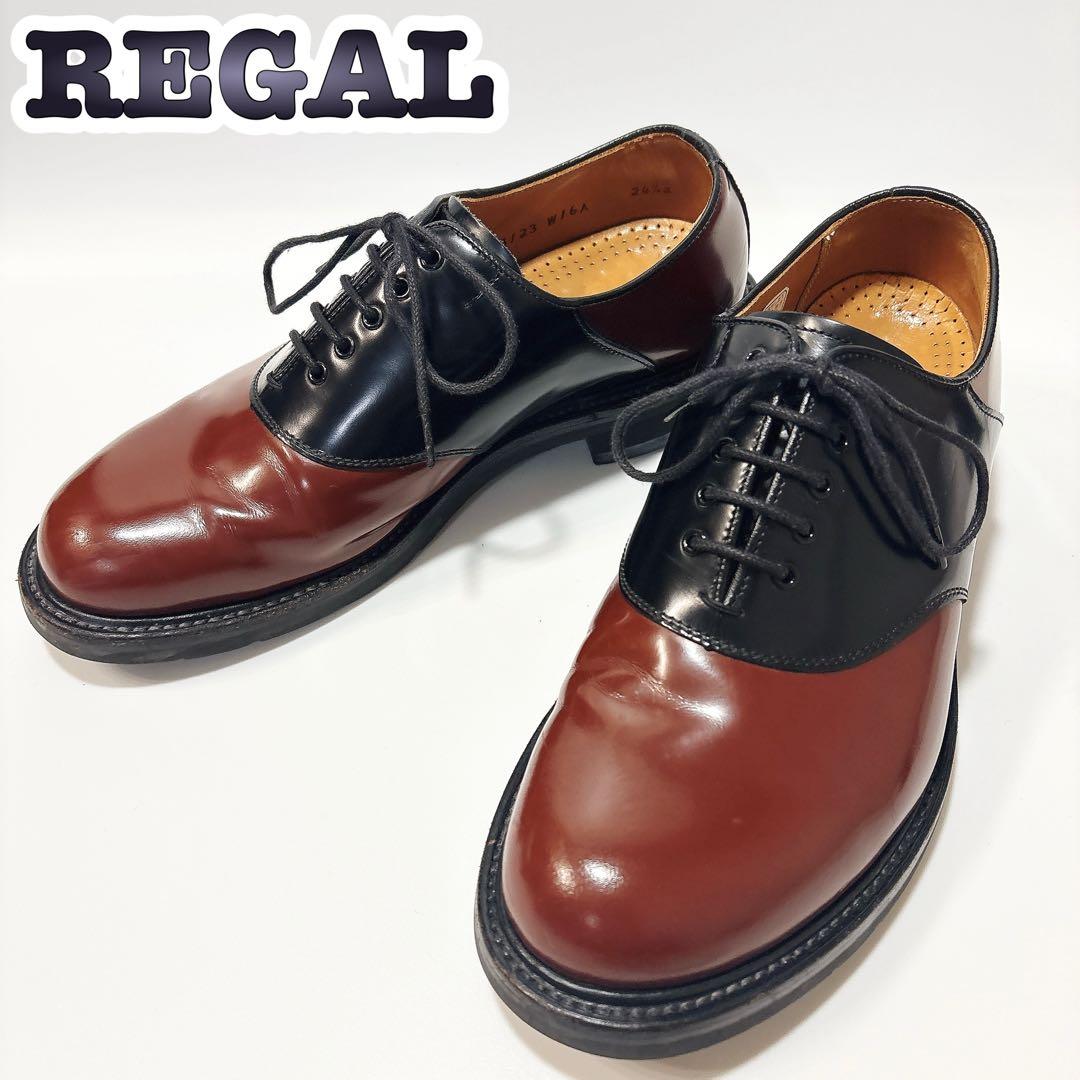 ✨美品✨ REGAL リーガル サドルシューズ W16A レザーシューズ