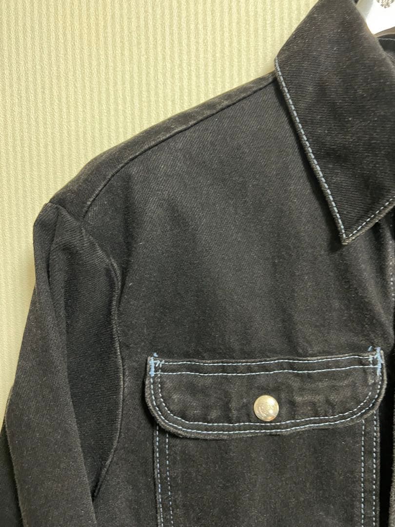 希少カラー「USA製」POINTER ブラックデニム　カバーオール　ポインター