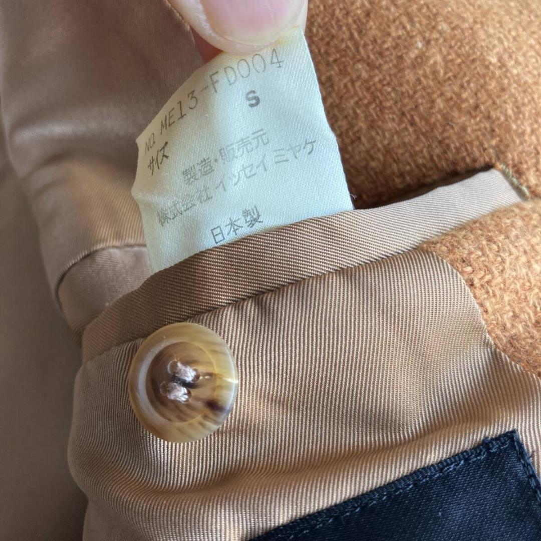 【奇跡的美品】1991AW　ISSEYMIYAKE　マオカラージャケット　Ｓ