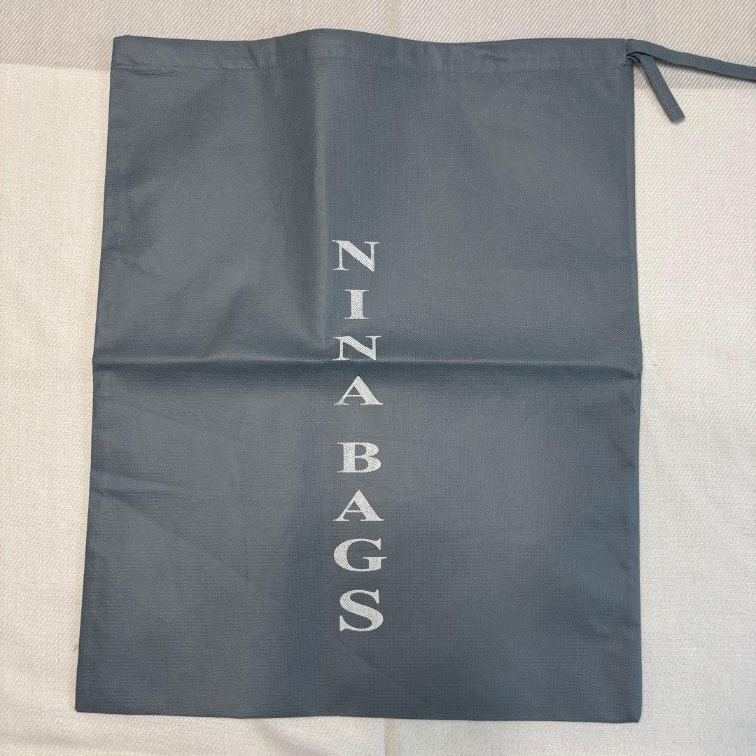 【最終価格】NINA BAGS ラフィアバッグ　HELLO レギュラー