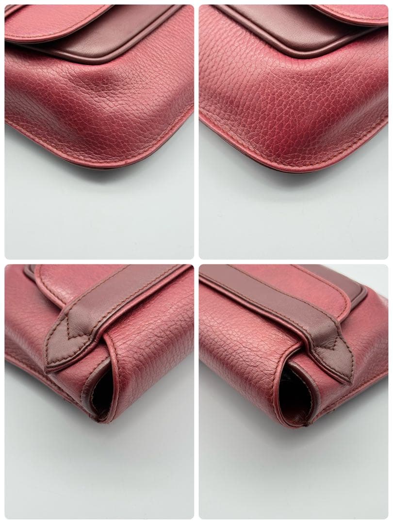 ✨美品✨カルティエ マストライン ボルドー クラッチバッグ Gカード付