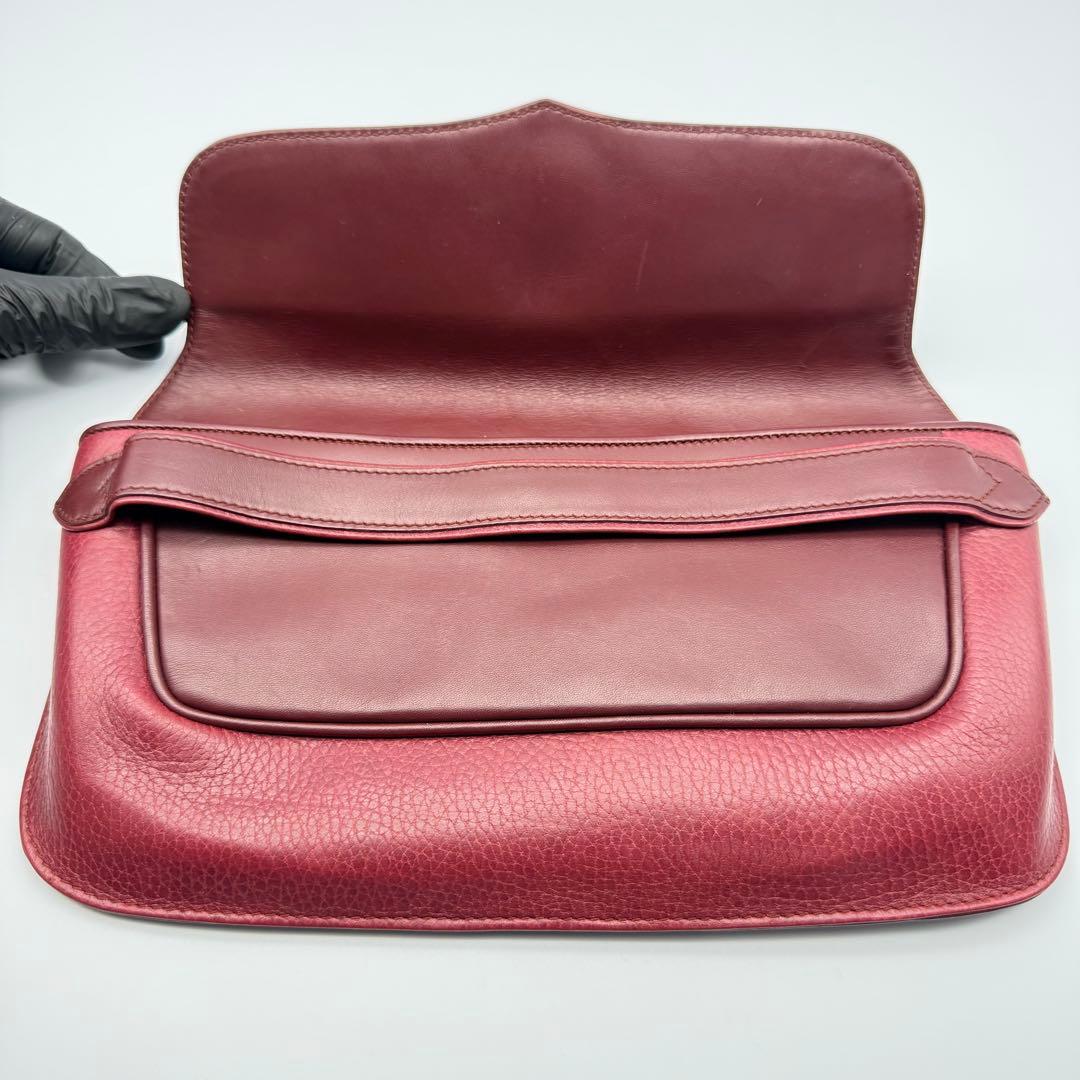 ✨美品✨カルティエ マストライン ボルドー クラッチバッグ Gカード付
