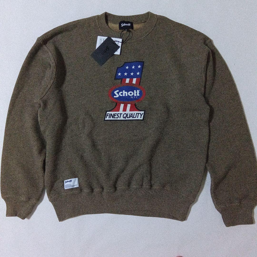 新品未着用 schott ショット スウェットシャツ トレーナー M