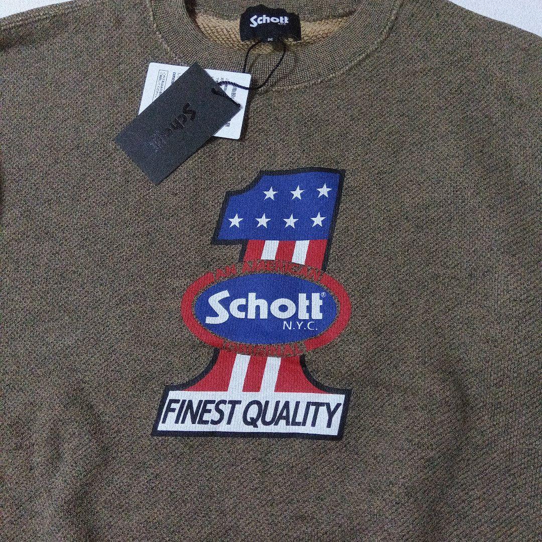 新品未着用 schott ショット スウェットシャツ トレーナー M