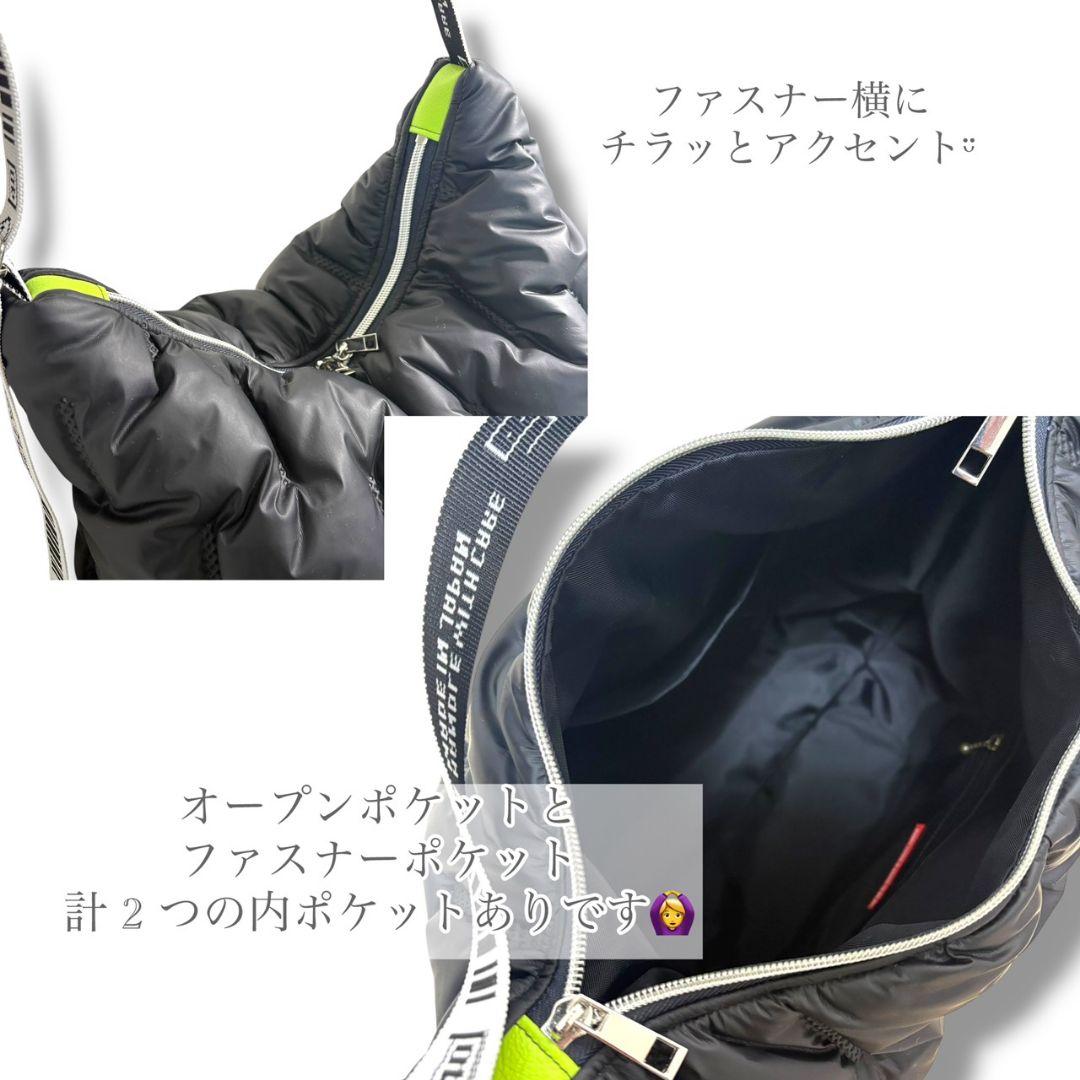 ゆるっと抜け感バッグ／キルティング ブラック