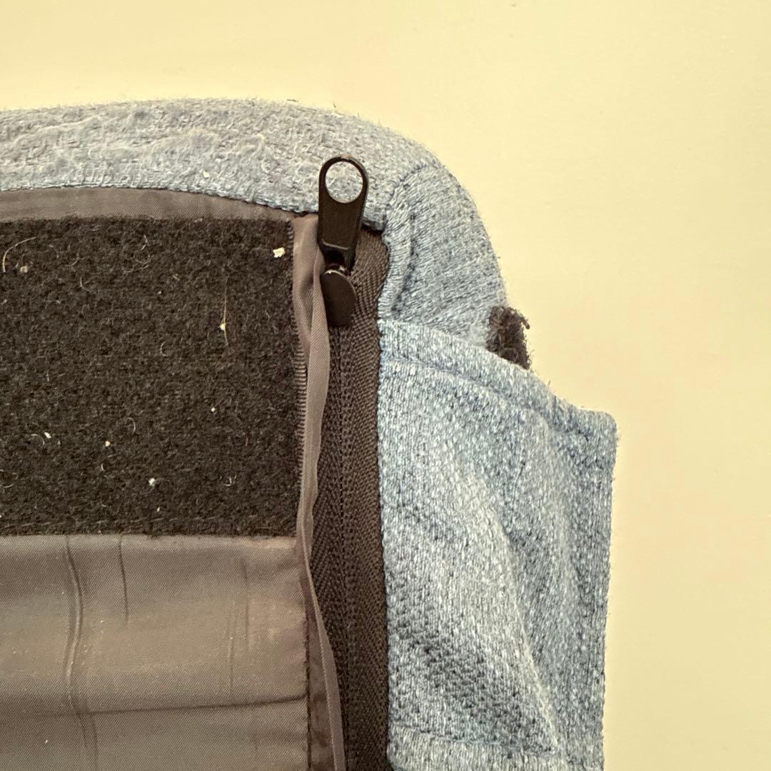 ニトリ　ポケット付きロータイプコーナーソファ3点セット (布 NV)