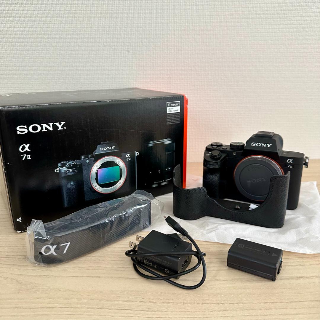 SONY α7 II【シャッター12,226回】本体＋純正ボディケース