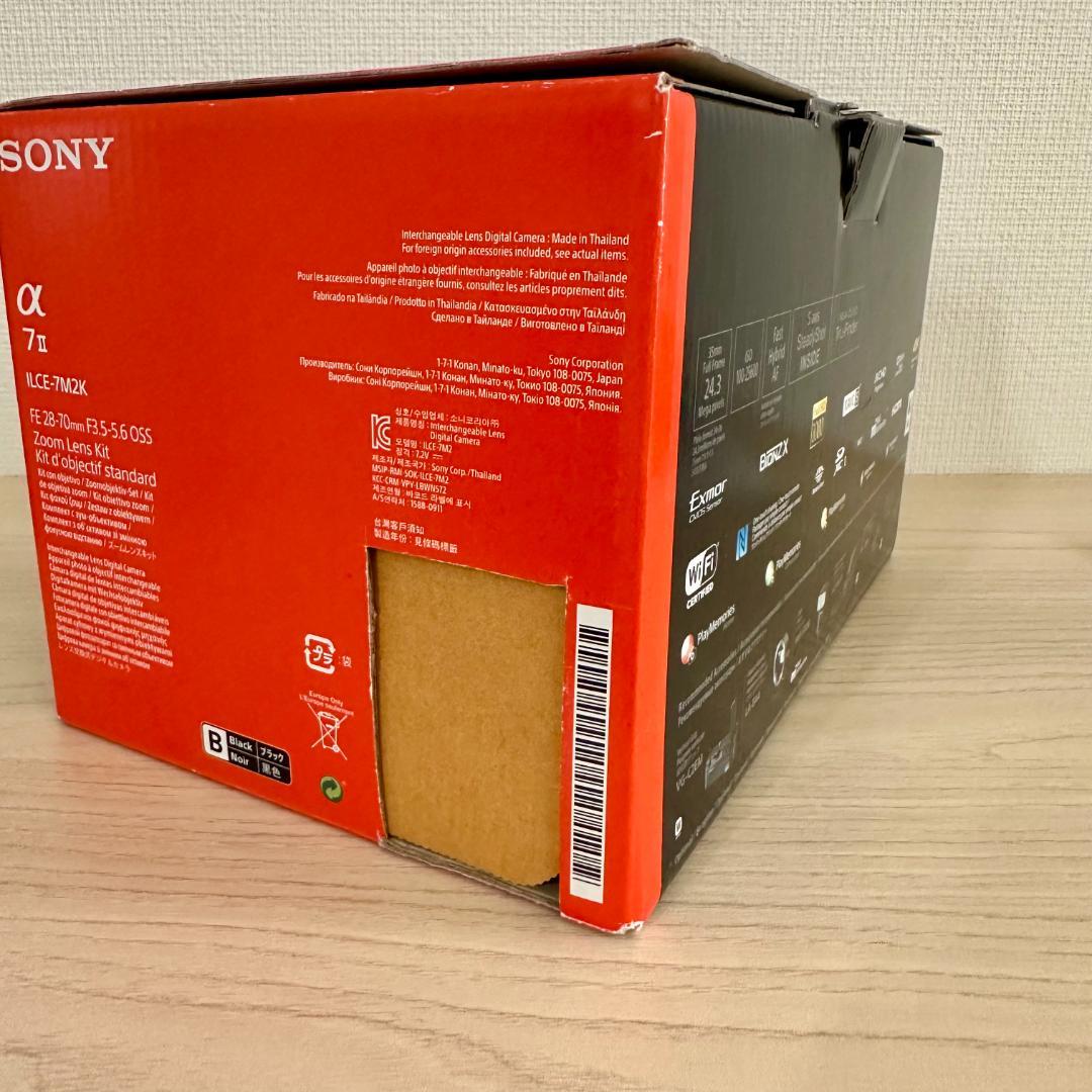 SONY α7 II【シャッター12,226回】本体＋純正ボディケース