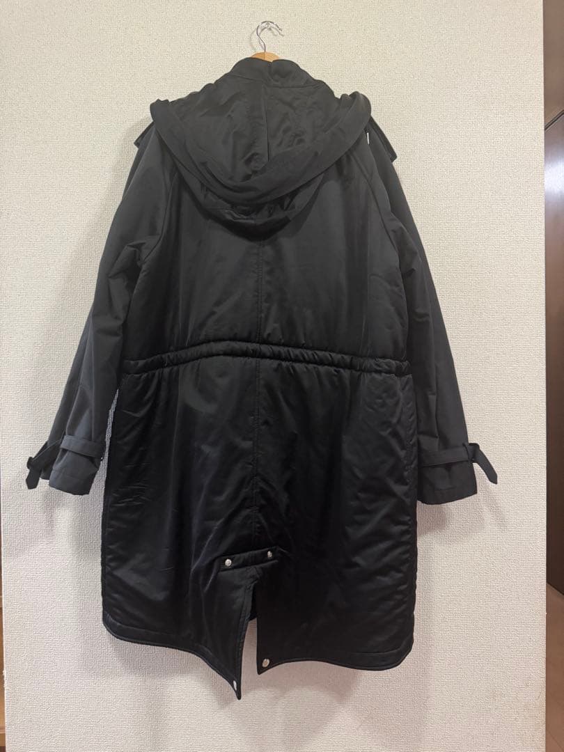 Alexander McQueen ブラックモッズコート