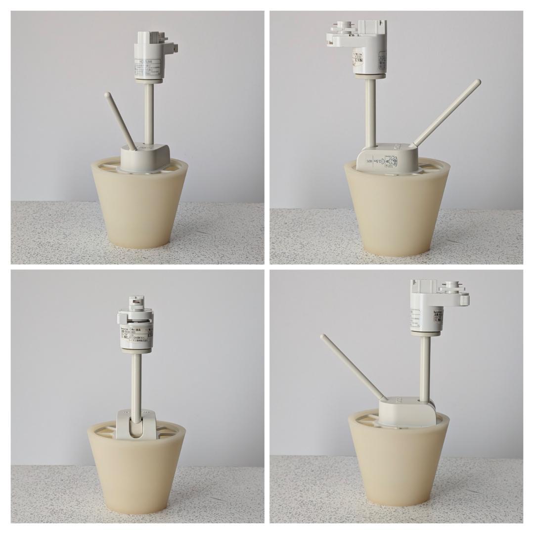 廃盤 00s OLD ハロゲン スポット ダクトレールライト ランプ 3Pセット