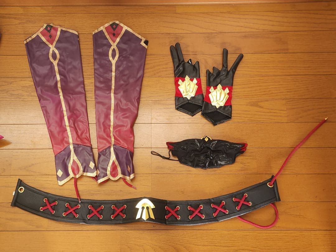 ⚠期間限定値下げ中⚠【原神】 久岐忍 コスプレ衣装+ウィッグ+武器