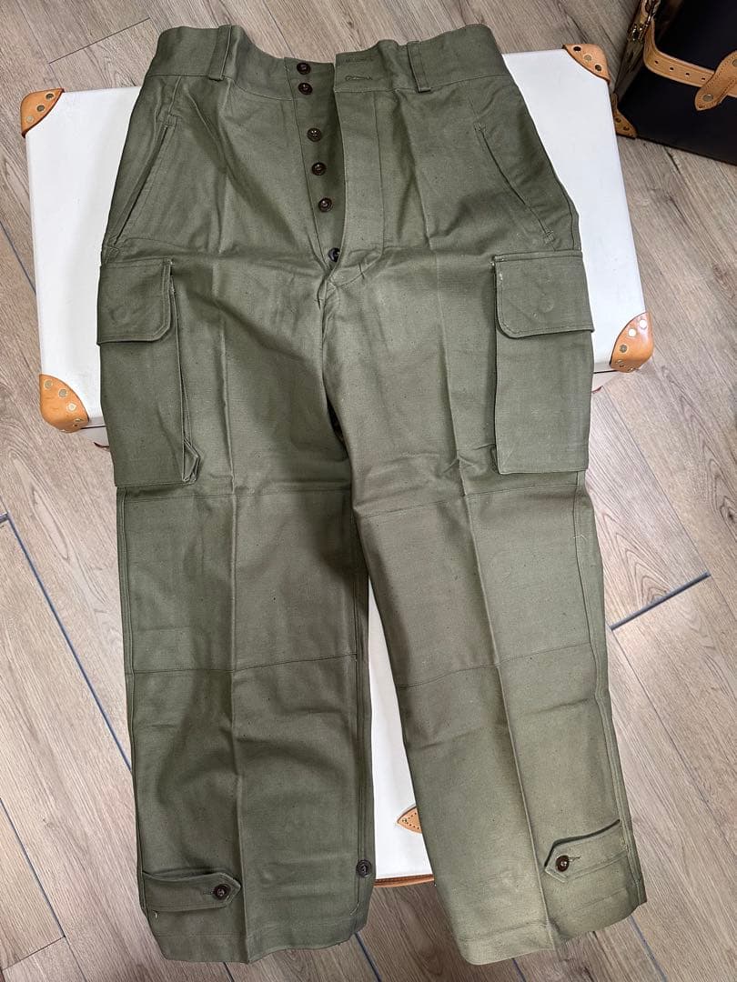 2★M47★デッドストック★サイズ33★フランス軍★カーゴパンツ★送料無料★