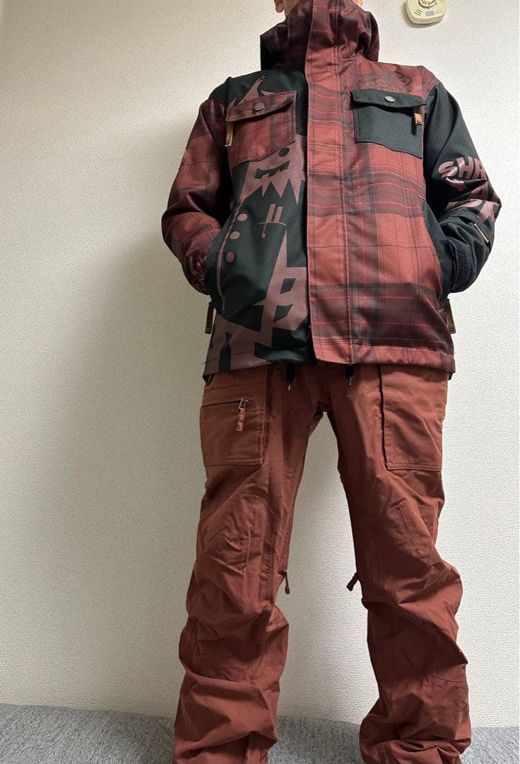 スノボウェア 上下セット バートン フューエル 男女OK