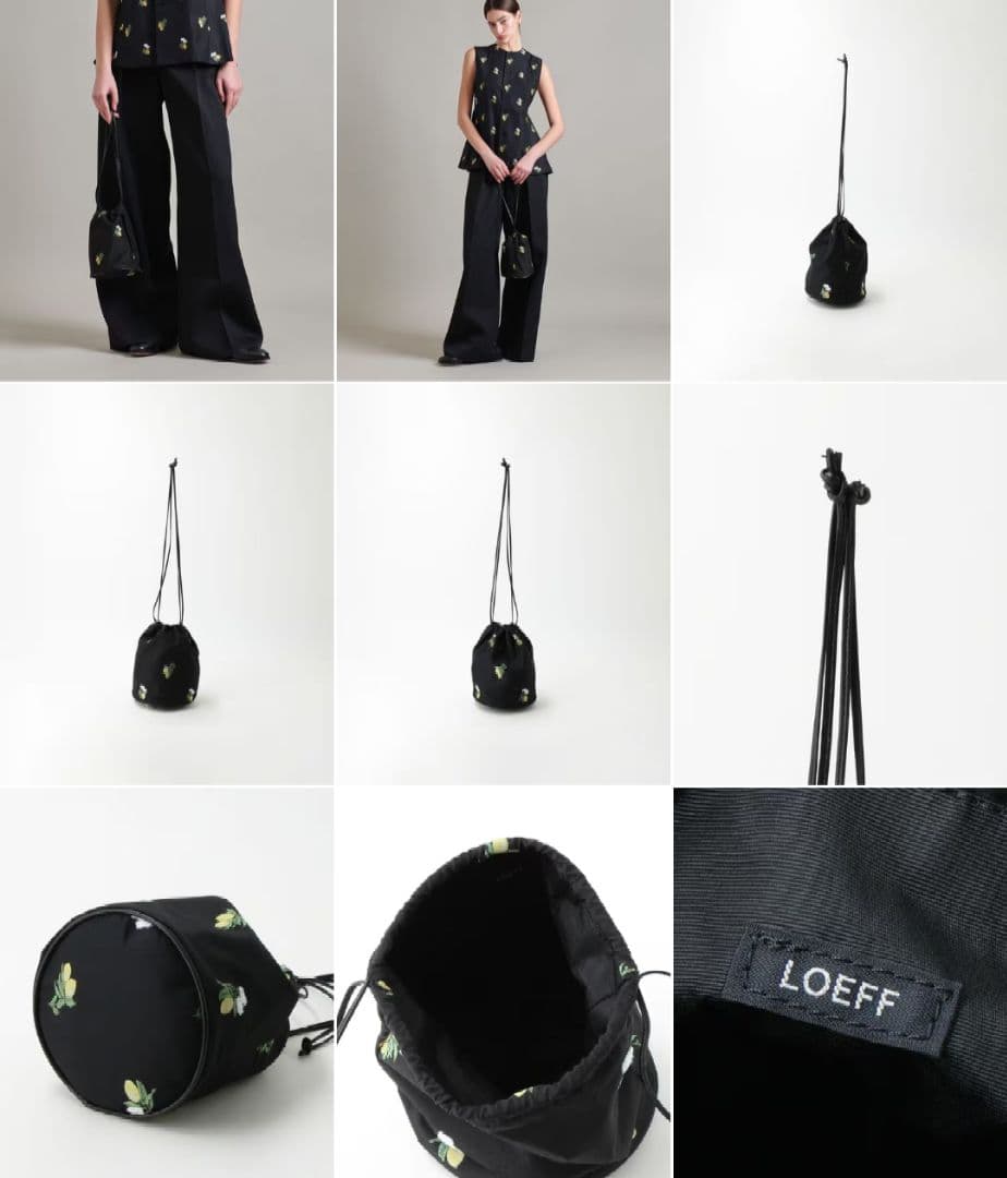 LOEFFロエフレモンジャガードポーチ　UNITEDARROWS　 STORY