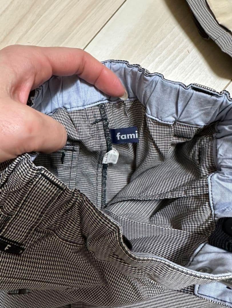 familiar ファミリア　フォーマルスーツ　120 3点セット