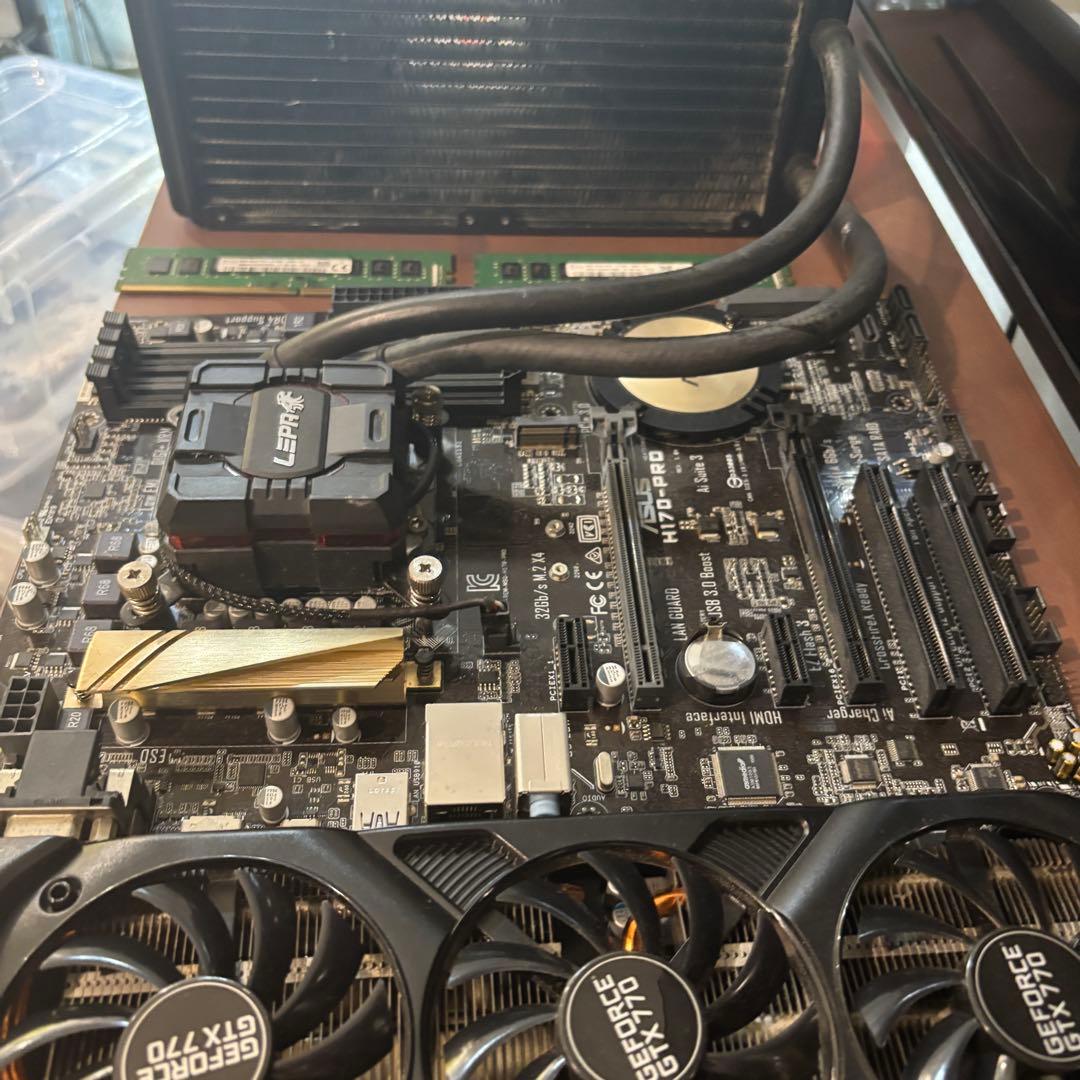 PCパーツまとめ売りi7 6700 gtx770 など