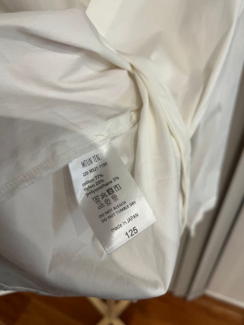 moun.ten マウンテン スーツ セットアップ 3点セット 125 黒