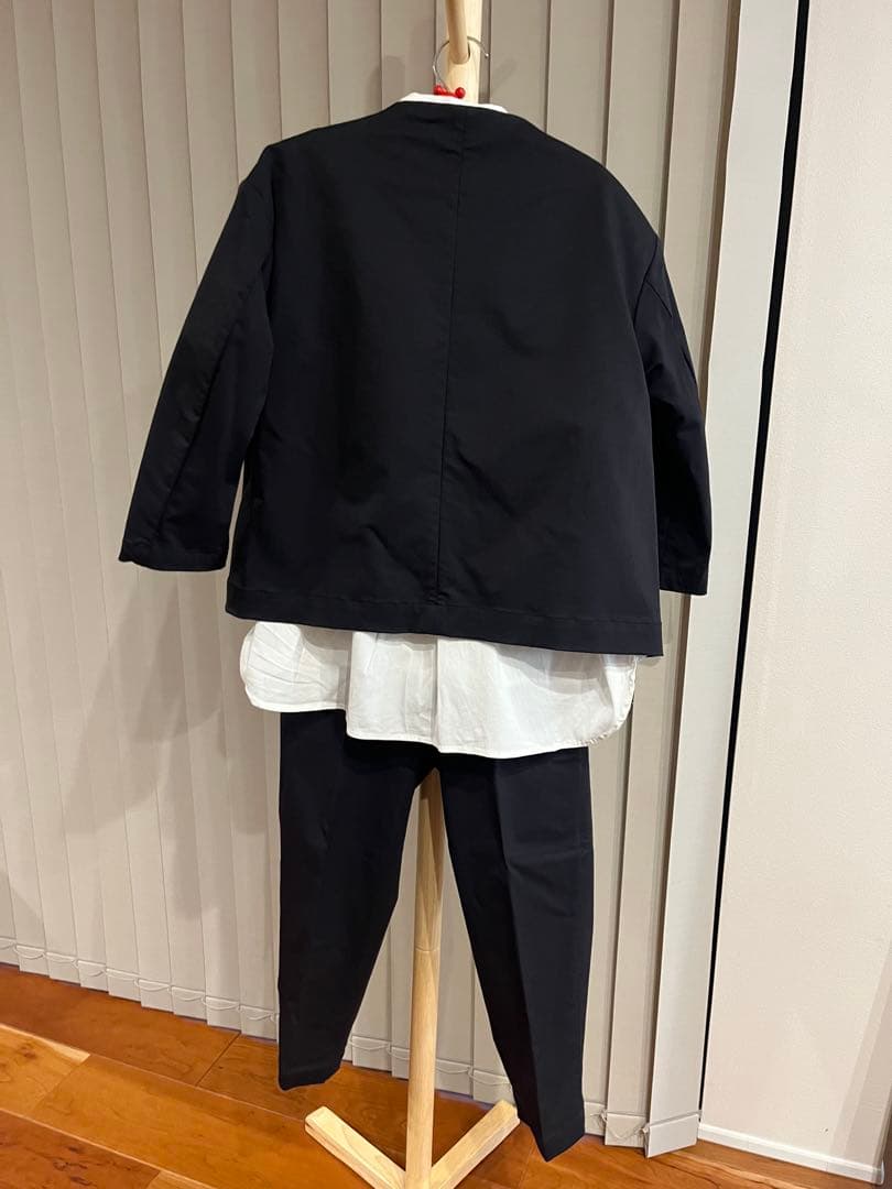 moun.ten マウンテン スーツ セットアップ 3点セット 125 黒