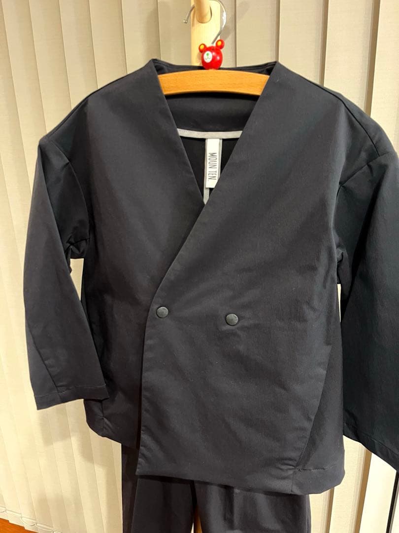 moun.ten マウンテン スーツ セットアップ 3点セット 125 黒