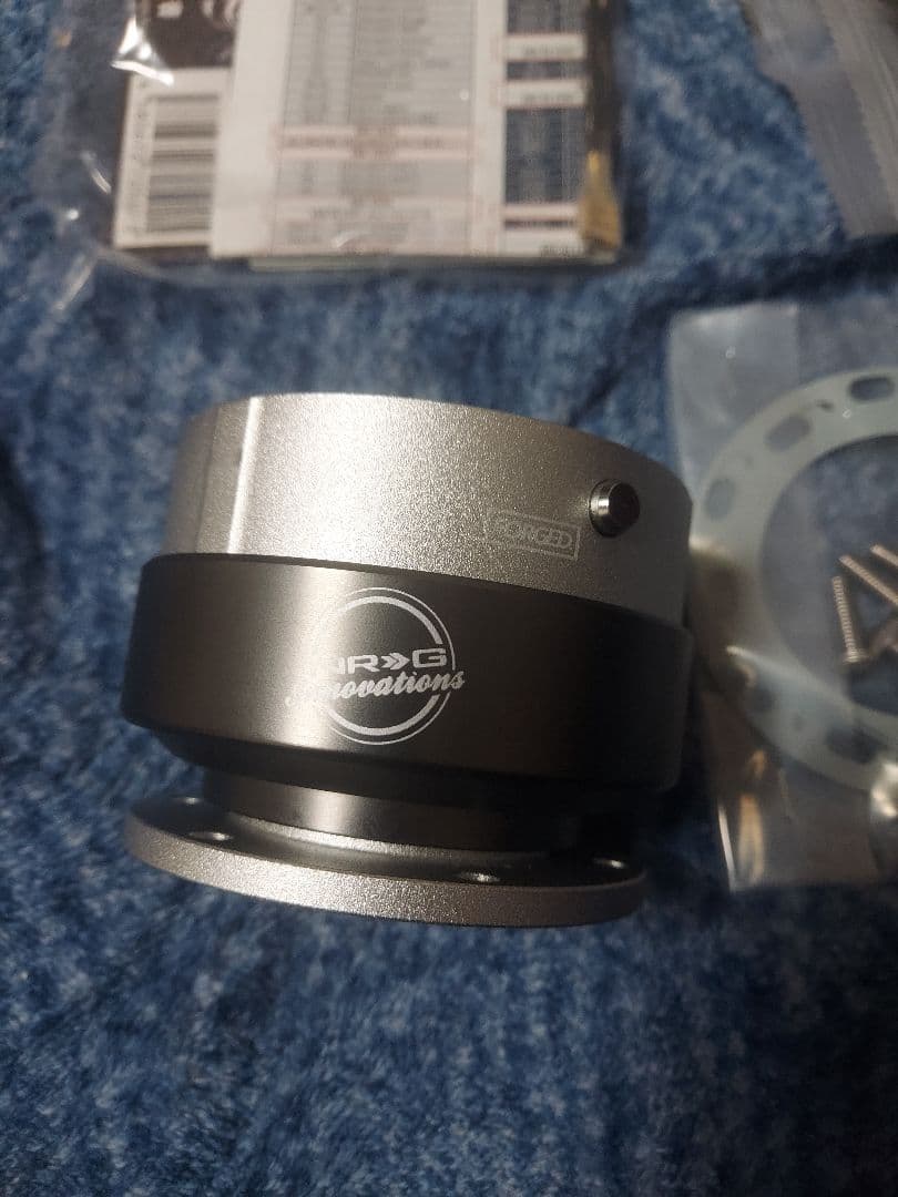 【新品未使用】NRG クイックリリース シルバー レンチン音