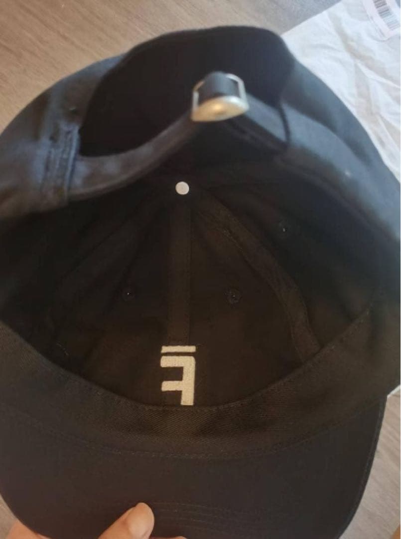 新品- ENNOY COTTON Ē CAP BLACK キャップ エンノイ0。