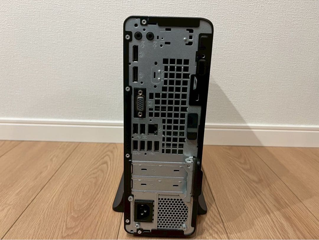HP ProDesk 600 G4 SFF 3.6GHz本体、電源ケーブル