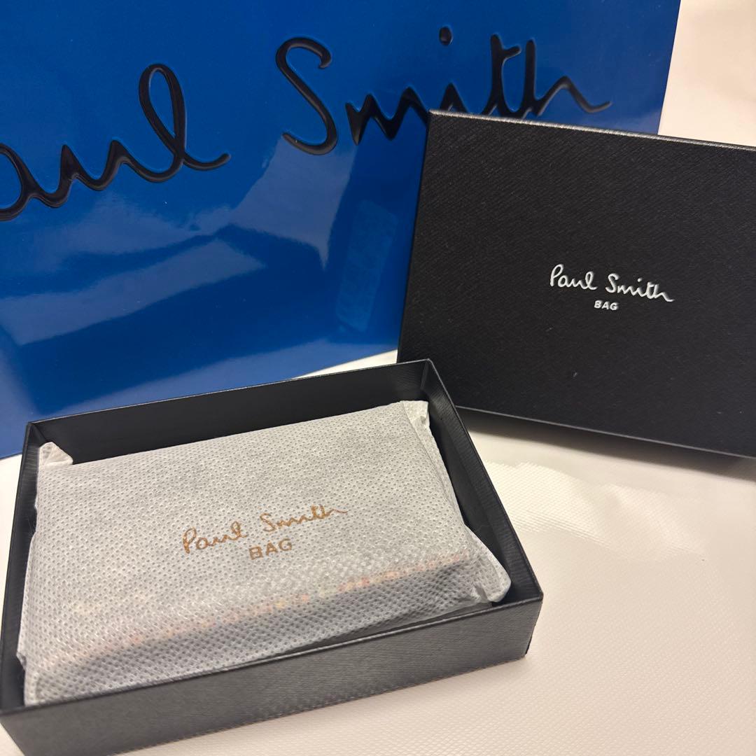 【新品未使用】Paul Smith 名刺入れ PSC175A ネイビー