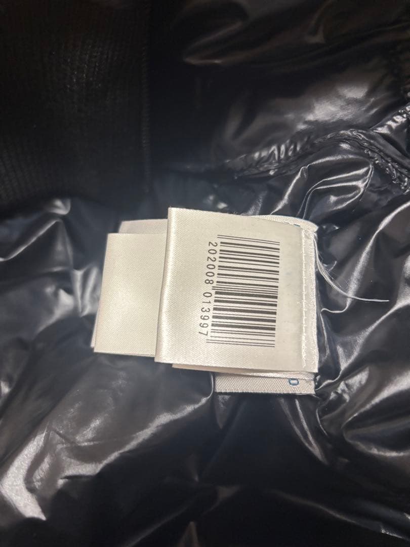 6 MONCLER DUBBO ダウンジャケット XXL 黒 レイヤード風　本物