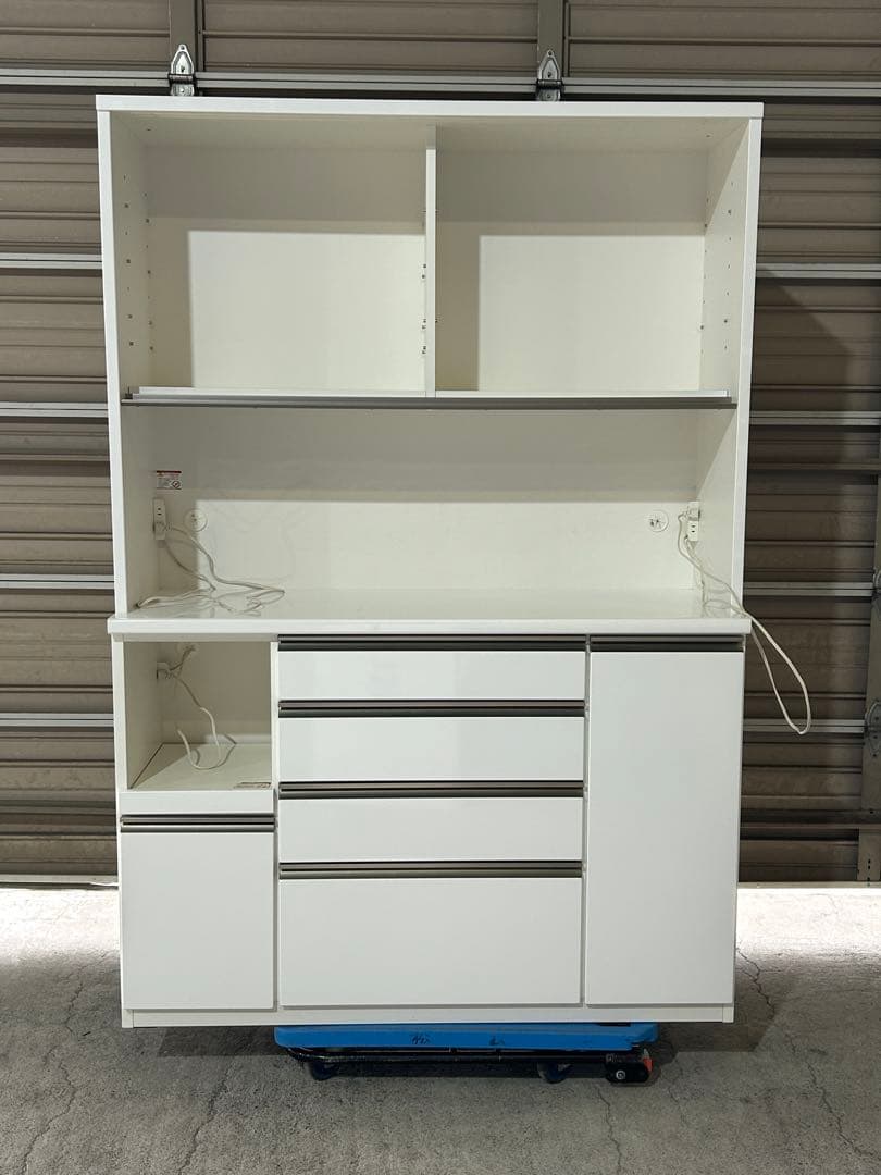 ニトリ キッチンボード ラピス 140 ホワイト 松田家具