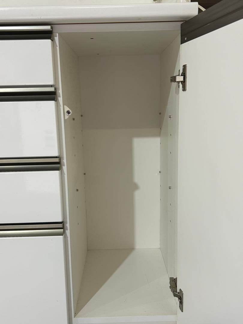 ニトリ キッチンボード ラピス 140 ホワイト 松田家具