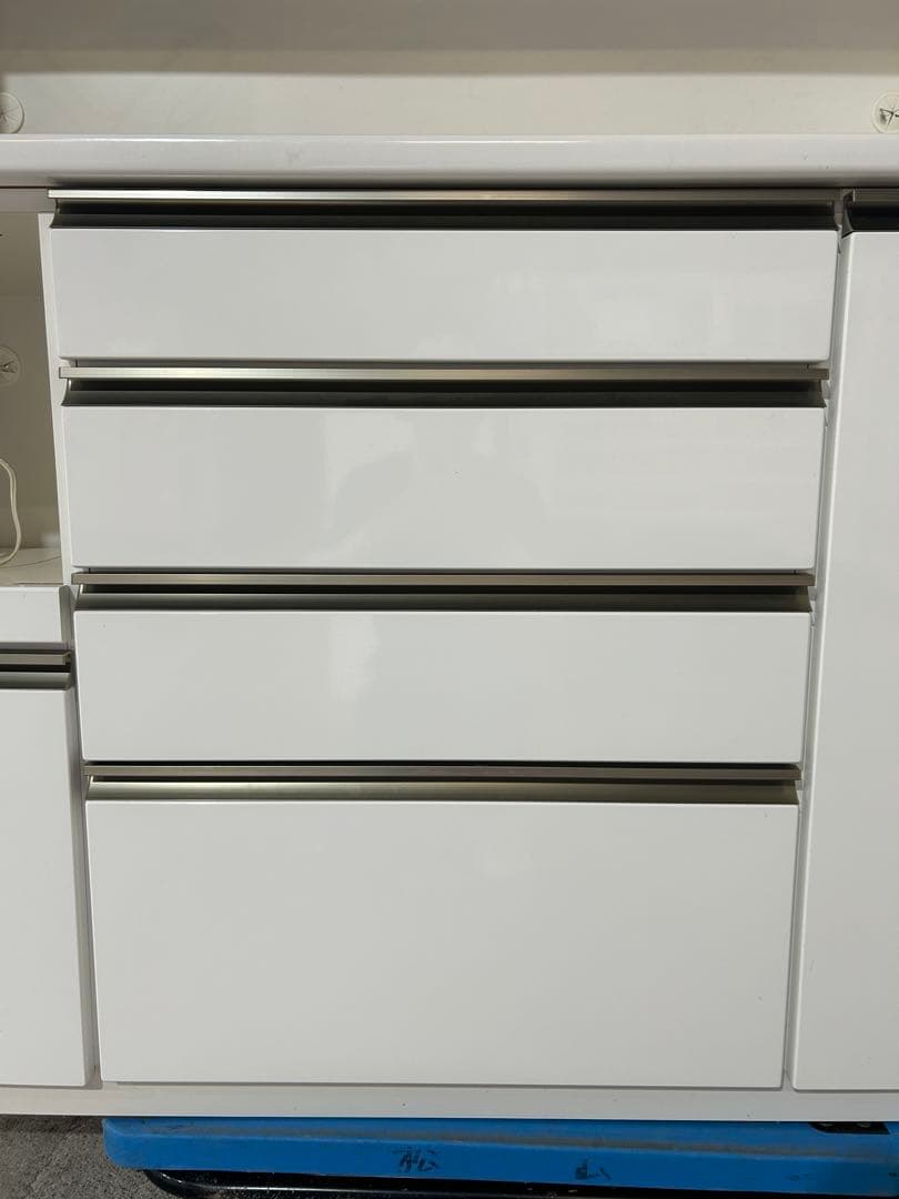 ニトリ キッチンボード ラピス 140 ホワイト 松田家具