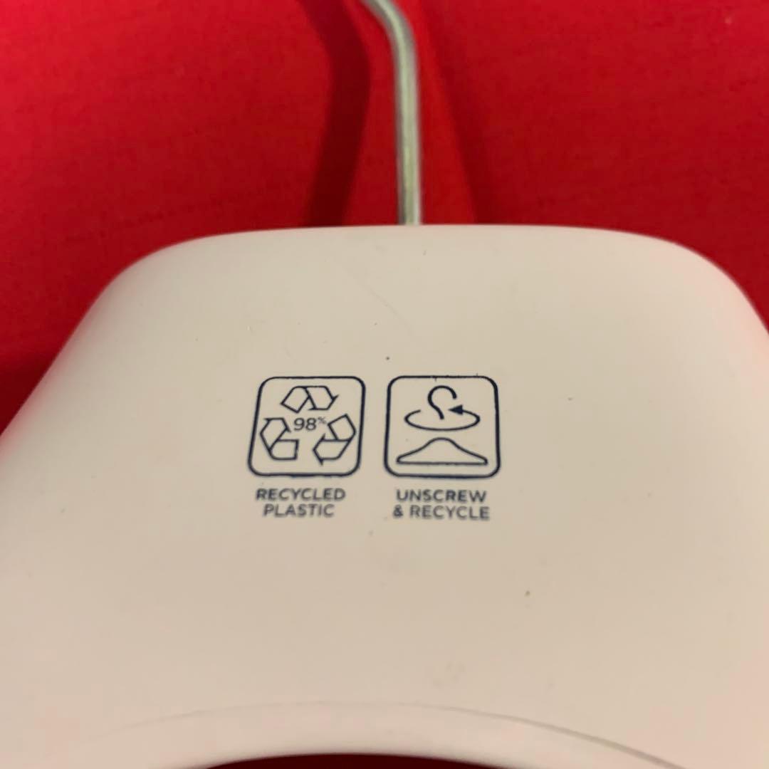 Moncler 衣類ハンガー 11本セット　ホワイト