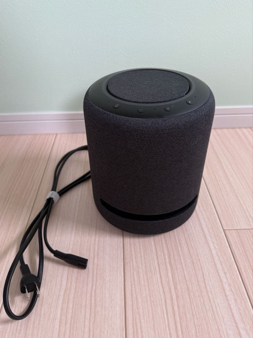 【美品】エコースタジオ studio スマートスピーカー ブラック