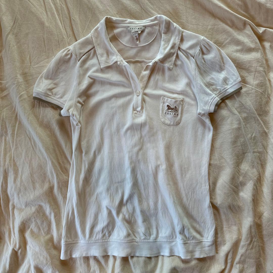 CELINE セリーヌ　ポロシャツ　Y2K