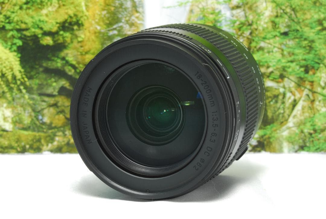✨SIGMA高性能レンズ✨18-200㎜ OS HSM✨高倍率✨美品✨