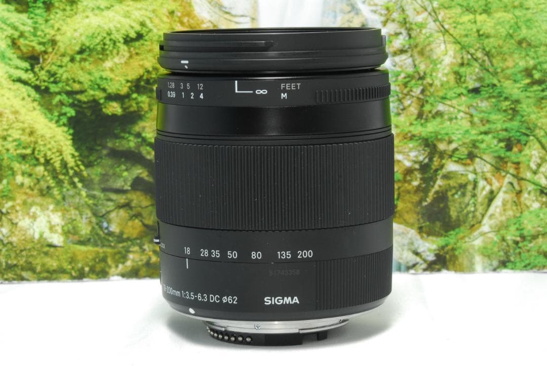 ✨SIGMA高性能レンズ✨18-200㎜ OS HSM✨高倍率✨美品✨