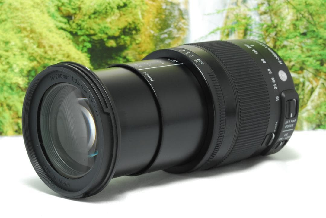 ✨SIGMA高性能レンズ✨18-200㎜ OS HSM✨高倍率✨美品✨