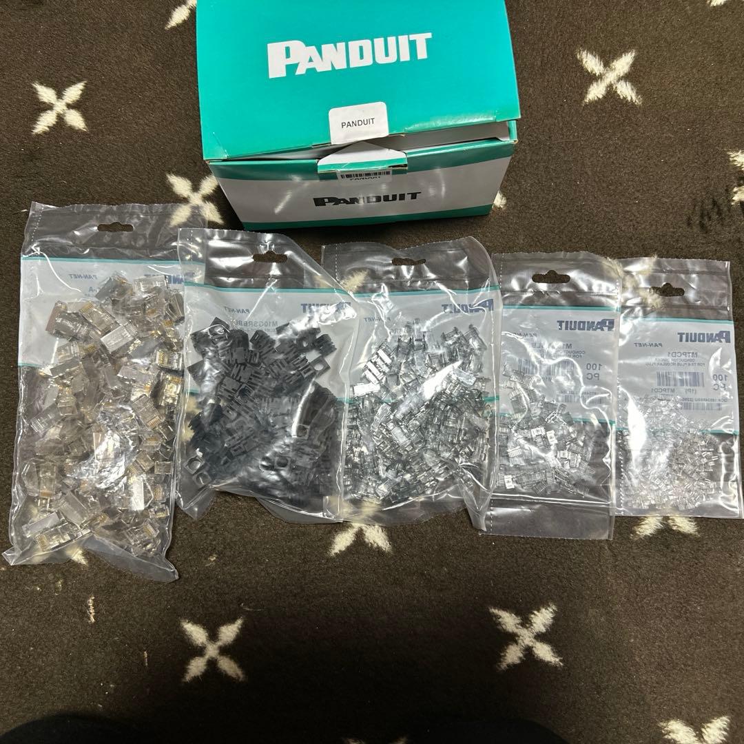 PANDUIT SPS-6X88-C CAT6AシールドモジュラープラグRJ45