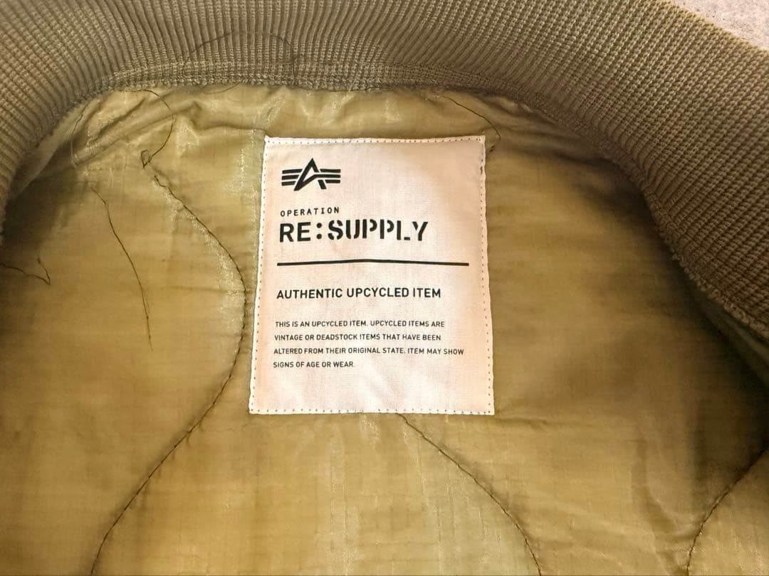 超貴重　Alpha（アルファ）MA-1ジャケット　サンプル品