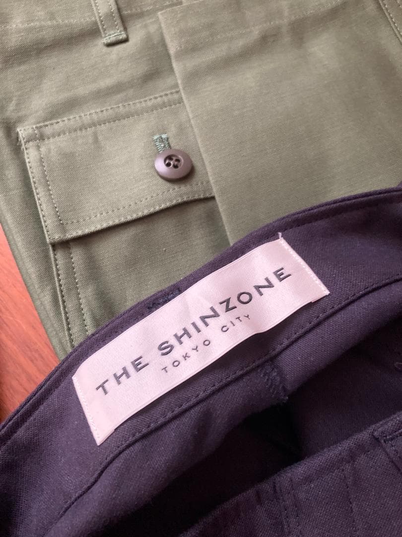 THE SHINZONE ワークパンツ 2色セット