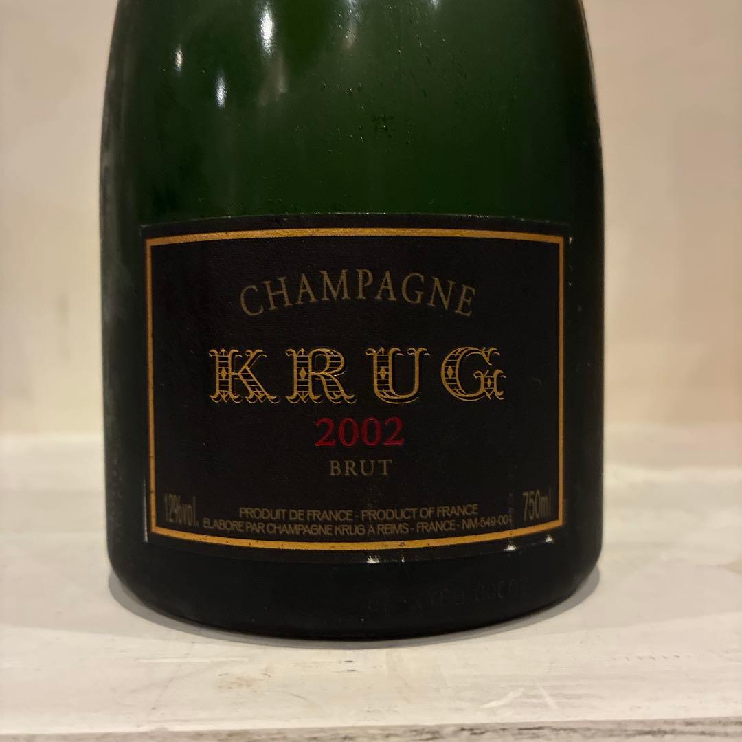 miha@プロフあり 正規品 KRUG 2002 クリュッグ シャンパーニ